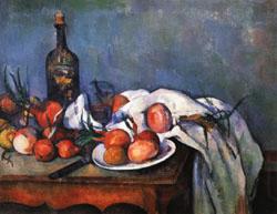 Paul Cezanne Still Life with Onions France oil painting art